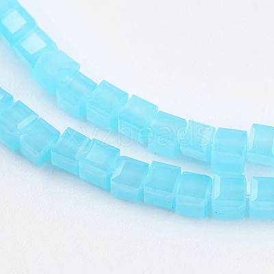Glass Beads Strands EGLA-F121-M02-1