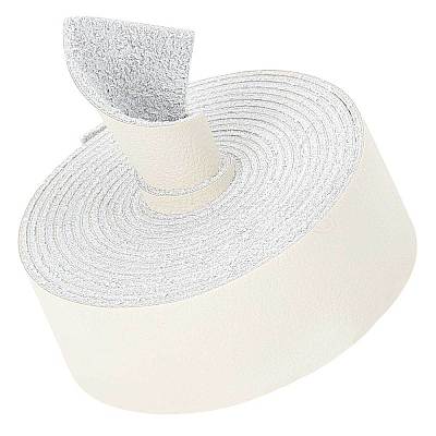 Flat Microfiber Imitation Leather Cord LC-WH0006-07B-06-1