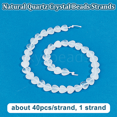 1 Strand Natural Quartz Crystal Beads Strands G-OC0005-76-1