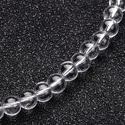 Glass Round Bead Strands X-GLAA-I028-10mm-01-1