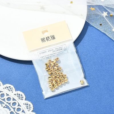 SHEGRACE Brass Round Beads XGRPCU997-292G-1