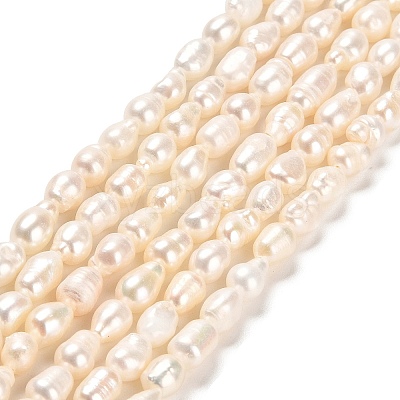 Natural Cultured Freshwater Pearl Beads Strands PEAR-E016-072-1
