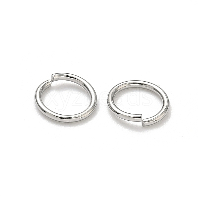 Non-Tarnish 304 Stainless Steel Open Jump Rings X-STAS-E067-08-10mm-1