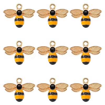 Alloy Enamel Pendants X1-ENAM-S121-174D-RS-1