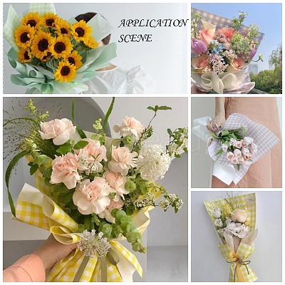 Waterproof Gift & Flower Wrapping Paper DIY-G038-01E-1