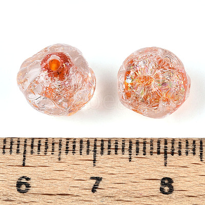 Handmade Foil Lampwork Beads FOIL-T007-01D-1