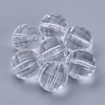 Transparent Acrylic Beads TACR-Q254-16mm-V01-1