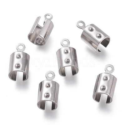 Tarnish Resistant 304 Stainless Steel Folding Crimp Ends STAS-O130-03C-1