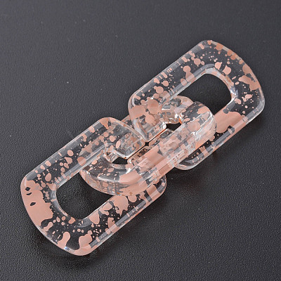 Transparent Acrylic Linking Rings OACR-N009-017A-02-1