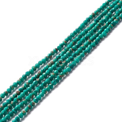 Synthetic Malachite Beads Strands G-A021-03A-1