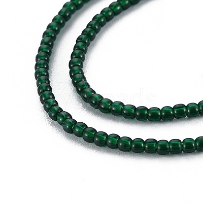 Glass Beads Strands X-GLAA-N041-008F-1