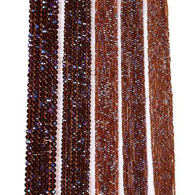 Electroplate Glass Beads Strands EGLA-A044-T6mm-L02-1