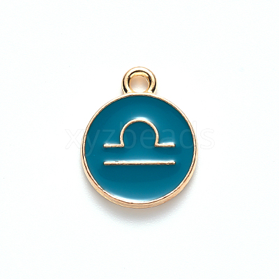 Alloy Enamel Pendants LS-X-ENAM-S124-01B-05K-1