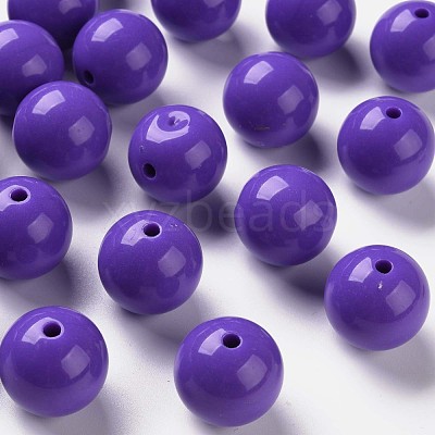 Opaque Acrylic Beads MACR-S370-C20mm-31-1
