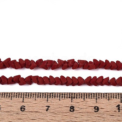 Frosted Opaque Glass Beads Strands LS-GLAA-N017-4mm-15-1