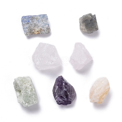 20Pcs DIY Gemstone Pendant Necklacs Kits DIY-PH0005-15-1