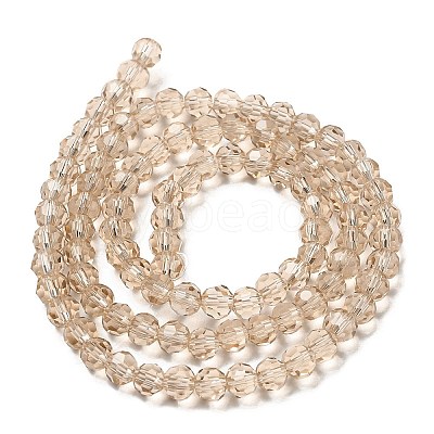 Transparent Glass Beads EGLA-A035-T4mm-D22-1