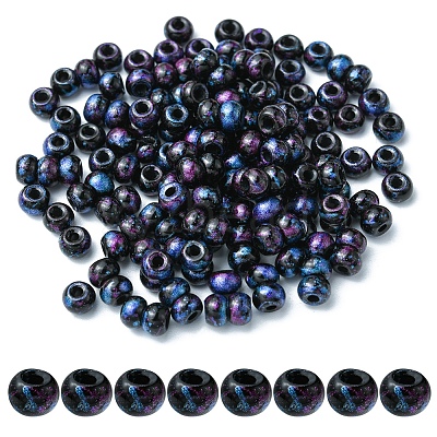6/0 Opaque Glass Seed Beads SEED-YW0002-13I-1