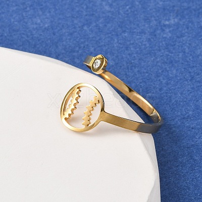 304 Stainless Steel Cuff Open Rings LS-RJEW-D337-01A-G-1