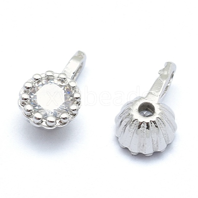 Brass Charms ZIRC-J040-31P-02-NR-1
