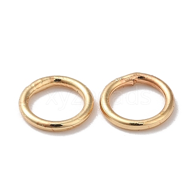 Brass Soldered Closed Jump Rings X-KK-G465-03G-1