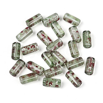 Picasso Transparent Glass Bugle Beads SEED-N010-02K-1
