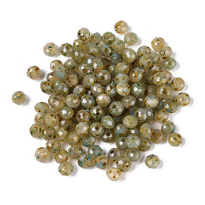 Baking Paint Glass Seed Beads SEED-N011-03E-1