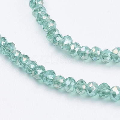 Glass Beads Strands X-GLAA-F076-1