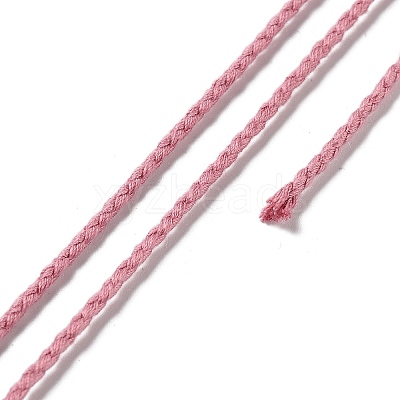 20M Polyester Braided Cord for Jewelry Making OCOR-G015-04A-01-1
