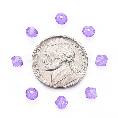 Transparent Acrylic Beads MACR-S373-84-B06-1