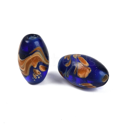 Opaque Handmade Lampwork Beads BLOW-D006-05B-1