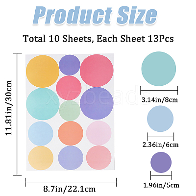 PVC Plastic Sticker for Wall Decoration Accessories AJEW-WH0007-05C-1