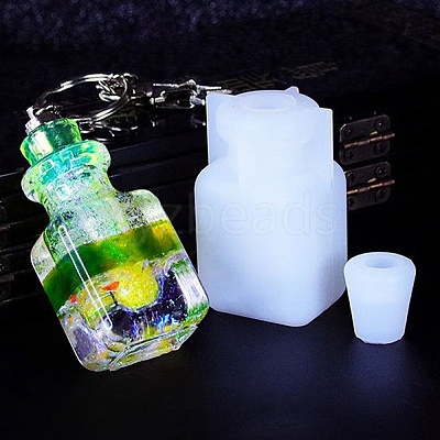 DIY Wishing Bottle Silicone Molds DIY-M049-01D-1