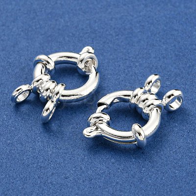 304 Stainless Steel Spring Ring Clasps STAS-G190-17S-1