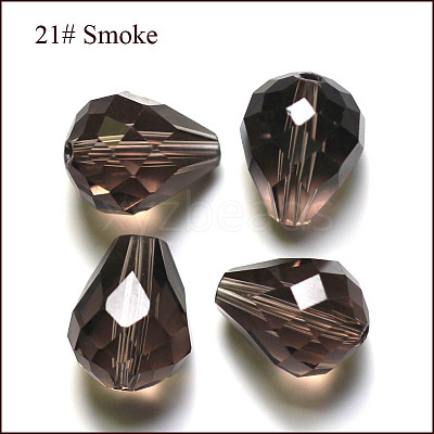 Imitation Austrian Crystal Beads SWAR-F062-12x10mm-21-1