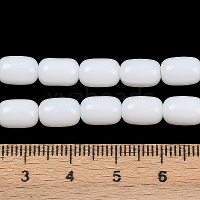 Opaque Glass Beads Strands GLAA-Z015-02-1