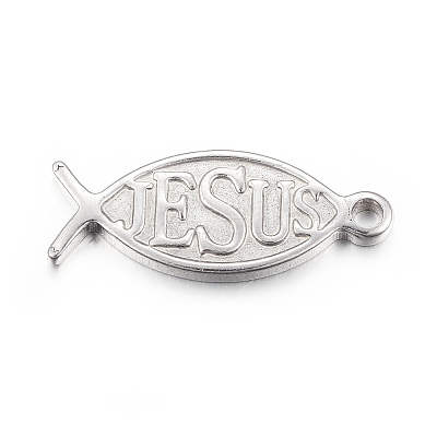 Non-Tarnish 304 Stainless Steel Pendants X-STAS-E421-099P-1
