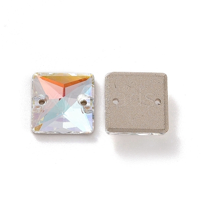 Square Shape Sew on Rhinestone RGLA-C001-04A-001LA-1