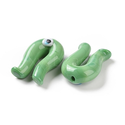 Handmade Evil Eye Lampwork Beads LAMP-E026-03C-1