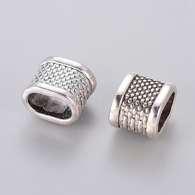 Tibetan Style Slide Charms LS-TIBEB-4804-AS-FF-1