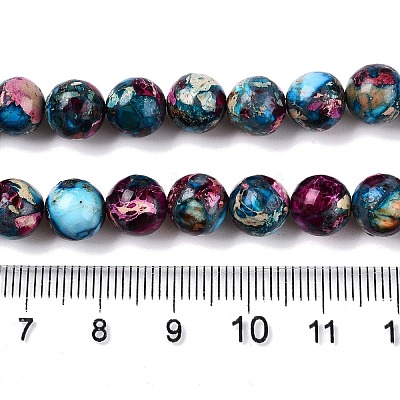 Natural Imperial Jasper Beads Strands G-N342-63E-1