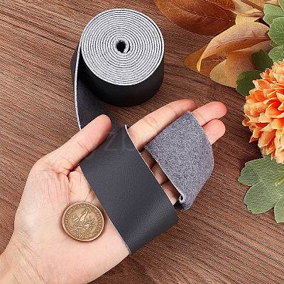 Flat Microfiber Imitation Leather Cord LC-WH0006-07C-02-1