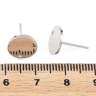 SHEGRACE Brass Stud Earring Findings XGRQ64217-857P-1