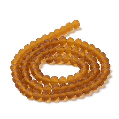 Transparent Glass Beads Strands EGLA-A034-T3mm-MD02-1