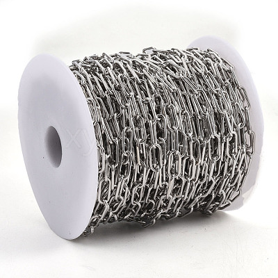 Unwelded Iron Paperclip Chains CH-S125-09A-P-1