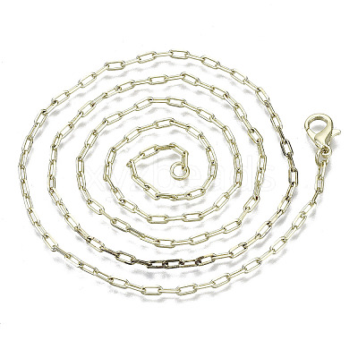 Brass Paperclip Chains MAK-S072-09A-14KC-1