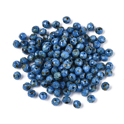 Baking Paint Glass Seed Beads SEED-N011-03A-1