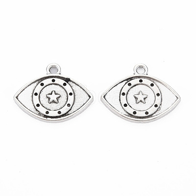 Tibetan Style Alloy Pendant Enamel & Rhinestone Settings TIBEP-N010-002AS-RS-1