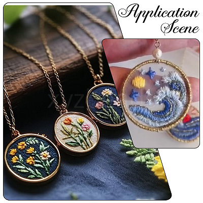 20 Boxs Wood Embroidery Hoops EMBR-SC0001-04B-1
