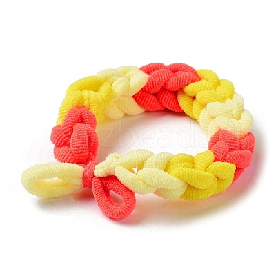 Gradient Nylon Elastic Hair Ties OHAR-D010-05A-1